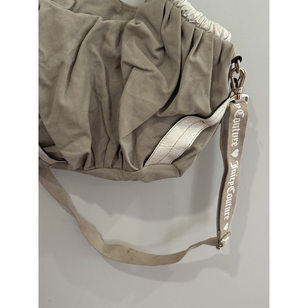 Vintage Juicy Couture Canvas Anchor Tote Bag 18x14.5" - Picture 7 of 15